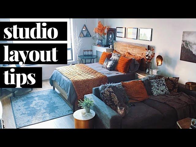 Studio Apartment Layout Ideas - How to Make Your Studio Cohesive