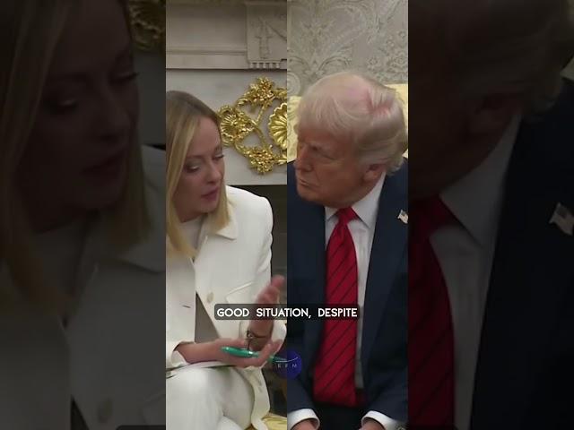 A Turning Point? Meloni & Trump's White House Conversation