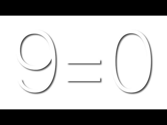 9 = 0 (Numerology 101) - Esoteric Knowledge [2019]