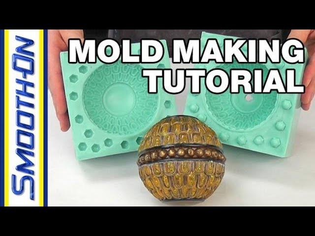 How To Make a 2 Piece Silicone Rubber Mold | Mold Making Tutorial