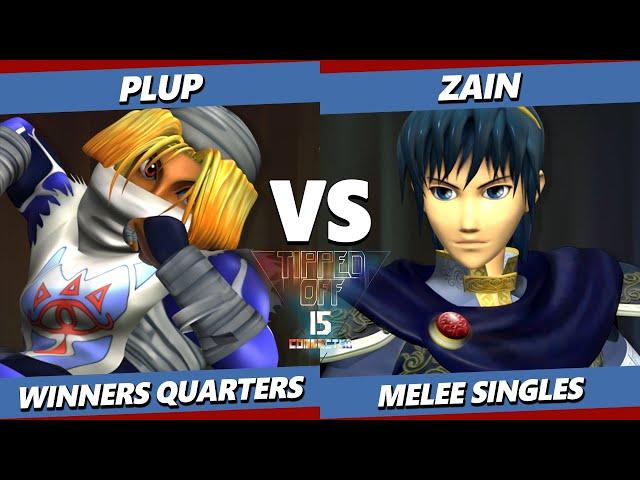 Tipped Off 15 - Zain (Marth) Vs. Plup (Sheik) Smash Melee - SSBM