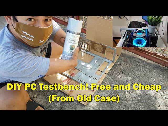 DIY PC TestBench! Free and Cheap (From Old Case) | ARIESABANGAN OFFICIAL