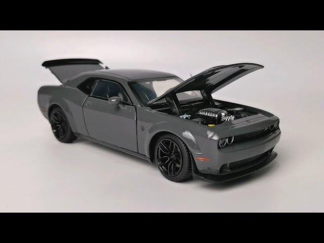 Unboxing of Dodge Challenger SRT Diecast Car 1:32 Model by JKM