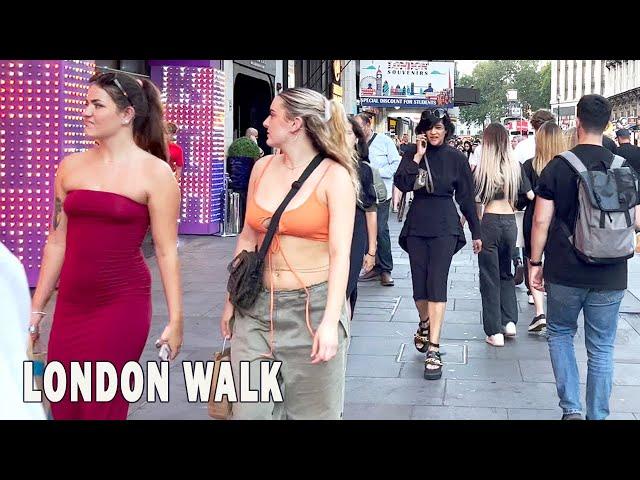 Central London Evening Walk, Oxford Street, Regent Street, London West End Summer Walk