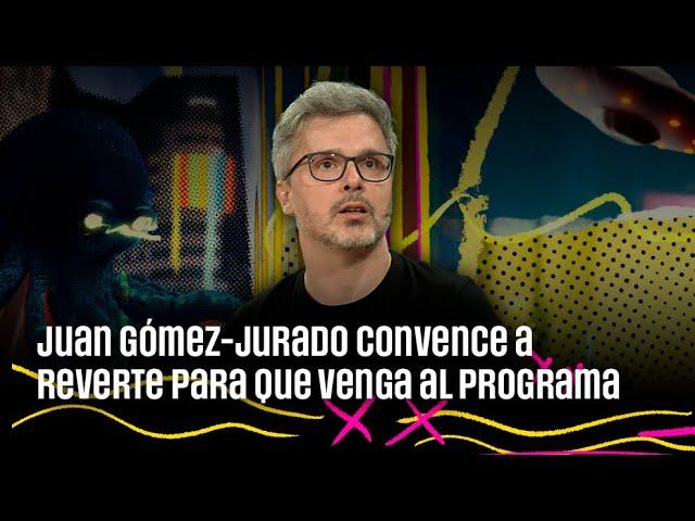 Juan Gómez-Jurado convence a Reverte para que venga al programa | #LaRevuelta 01.10.2024