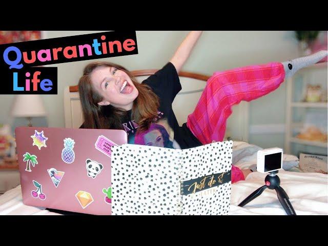  Quarantine Life - Daily Routine + YouTube Planning