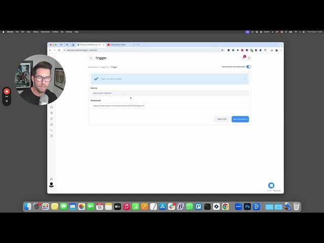 Setting up External Webhooks - Kahunasio & Zapier