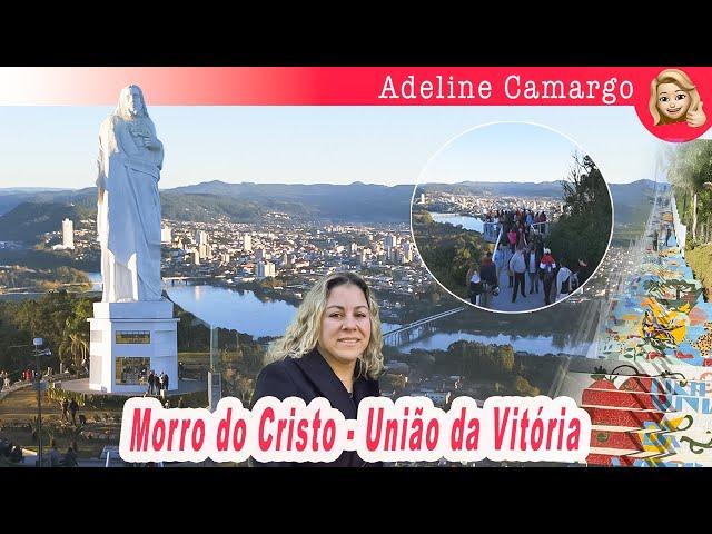 Morro do Cristo União da Vitória Reabertura com Escadaria de Mosaico Representando a Cultura Local