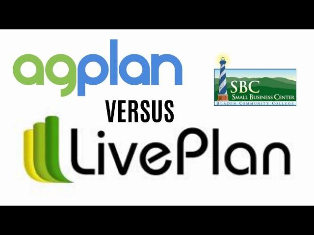 AgPlan vs. LivePlan - free versus paid business plan creator