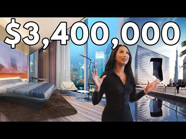 Touring a $3,400,000 Luxury Apartment with Breathtaking Burj Khalifa Views | Luxe List