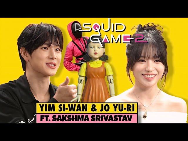 Squid Game Yim Si-wan & Jo Yu-ri ft. Sakshma Srivastav | Indian Interview Teaser