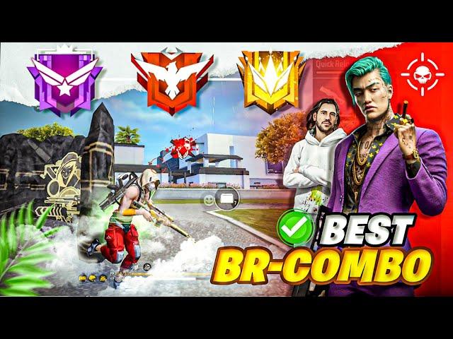 BEST ( BR- RANK ) SKILL COMBINATION || FREE FIRE FULL MAP CHARACTER COMBINATION