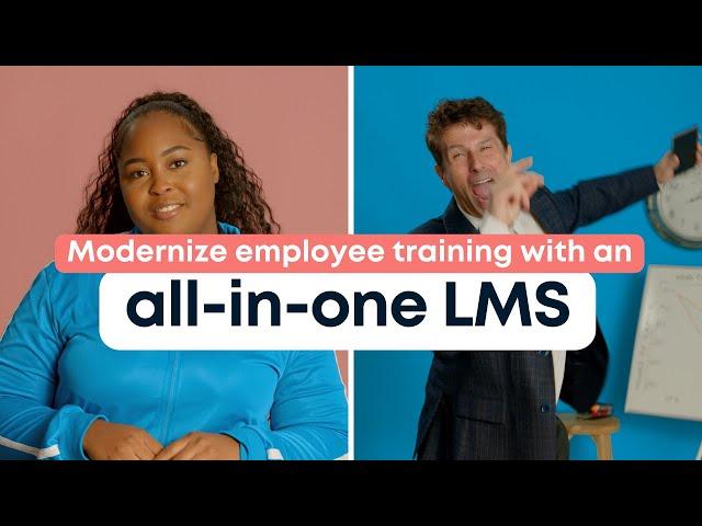 Modernize your employee training with an all-in-one LMS