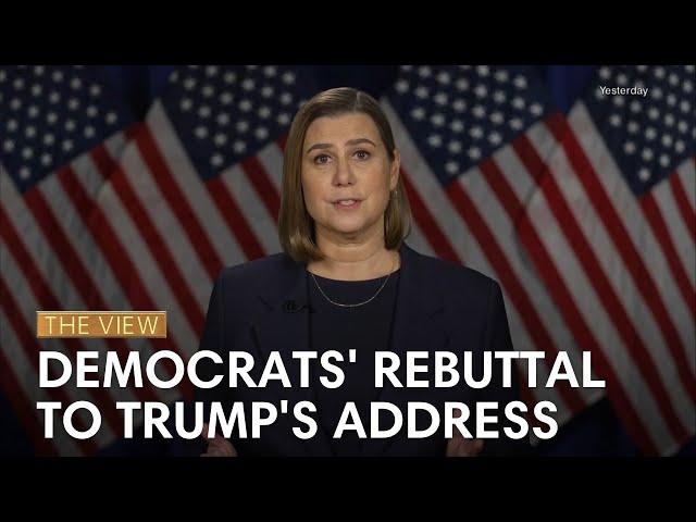 Democrats' Rebuttal To Trump's Address