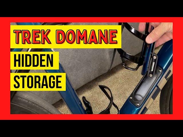 Trek Domane's Really Cool Secret Hidden Storage Compartment