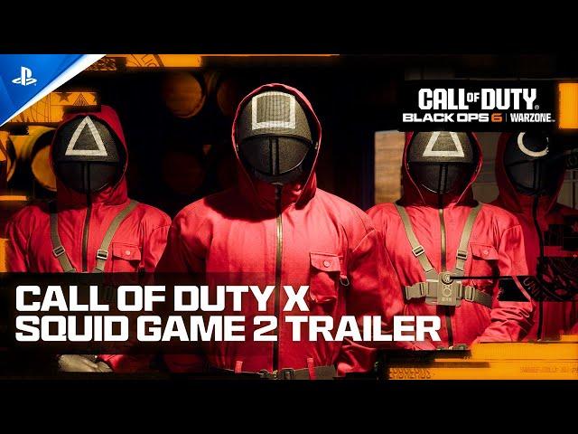 Call of Duty: Black Ops 6 & Warzone - Squid Game Trailer | PS5 & PS4 Games