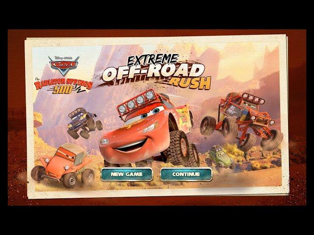 Cars: The Radiator Springs 500½ - Extreme Off-Road Rush - Full Walkthrough