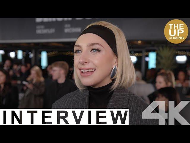 Ella Lily Hyland interview on Black Doves at London Premiere