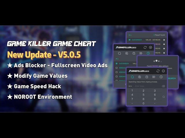 Game Killer NO ROOT 2022 New Update 5.0.5 is Here! | Update Feature | Ads Blocker | Cheat | Mod Tool