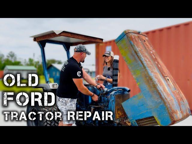 Getting Our Homestead Garden Tractor Fixed | Hope this Works! | Horow T05 Installation