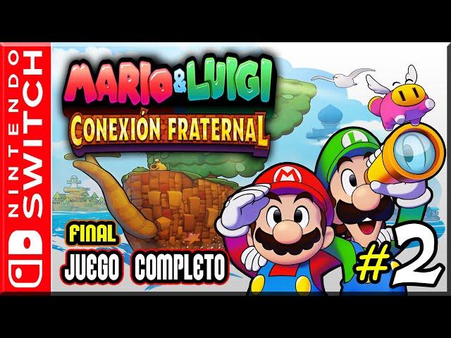 Mario & Luigi: Conexion Fraternal - Juego Completo | Parte 2 Final - Español (Switch)