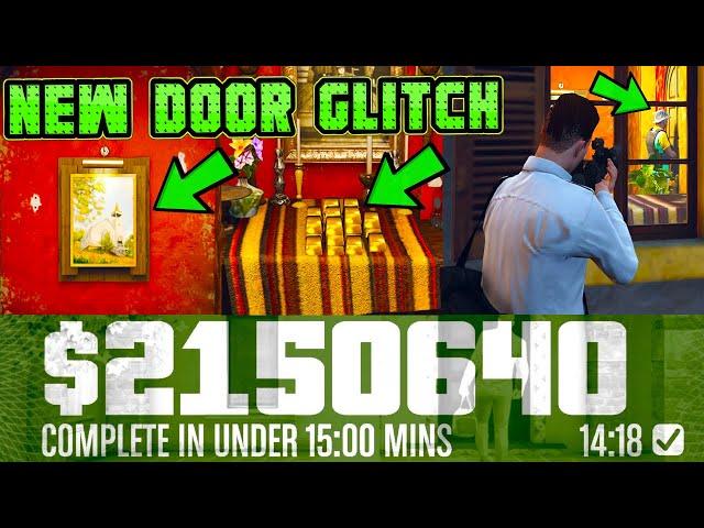 NEW Solo Cayo Perico Heist Glitch Door - Get Rich Quick!