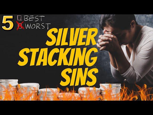 Common Silver Stacking Mistakes to Avoid Or Lose Money