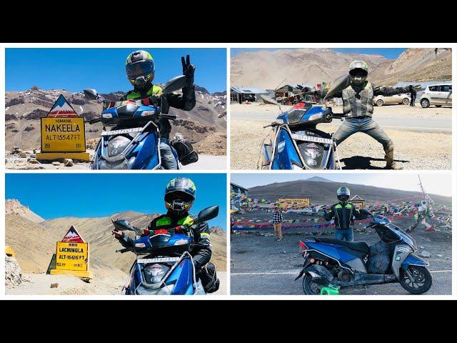 Day 10 Ladakh Ride on Scooty | Pang To Manali | (via Tanglangla,Nakeela,Lachungla,Baralachla pass)