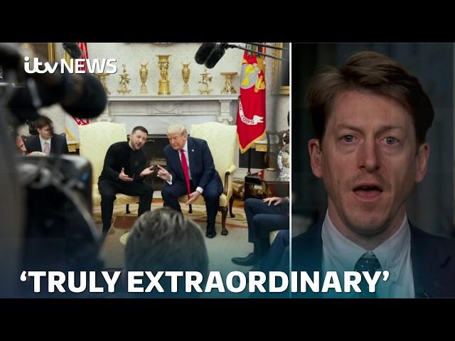 Inside the Oval Office for Trump's explosive argument with Zelenskyy | ITV News