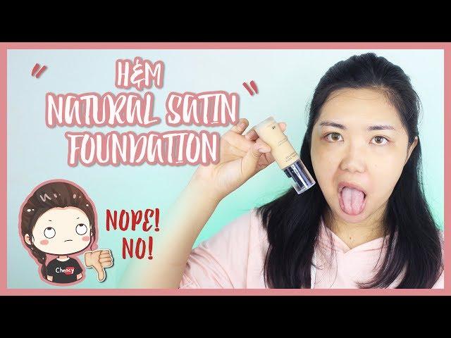 Rubbish! H&M Natural Satin Foundation Review | theChency