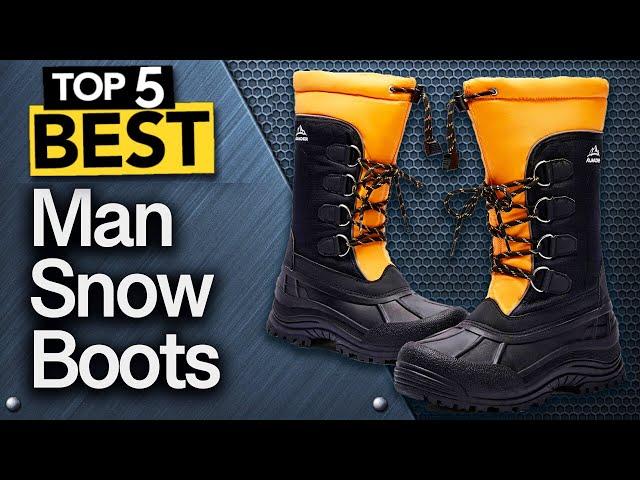  TOP 5 Best Snow Winter Boots For Men : Today’s Top Picks