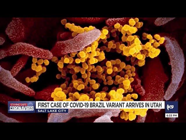 First Case Of COVID-19 Brazil Variant Identified In Utah