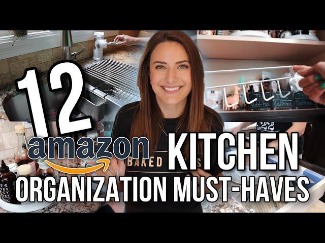 TOP 12 AMAZON KITCHEN ORGANIZATION FINDS | every house needs for under $30