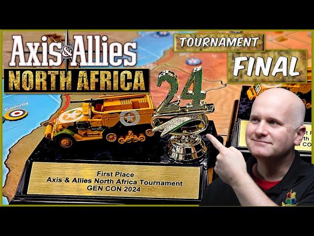 Axis and Allies North Africa Tournament Final - Gen Con 2024