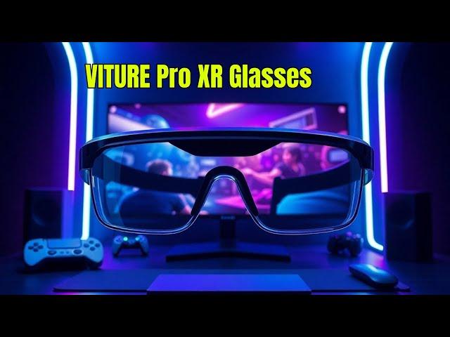 VITURE Pro XR Glasses: 135" Display, UltraClarity, and Immersive Audio!