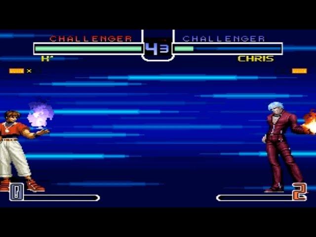 [TAS] K' VS Chris (KoF 2002 MP2)