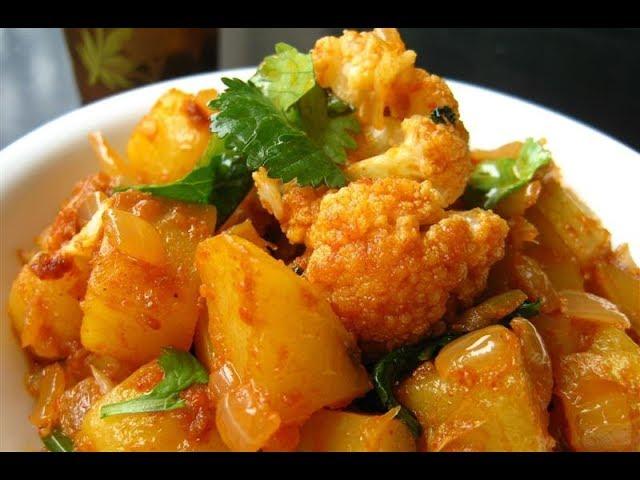 "Receta de Aloo Gobi de la India"