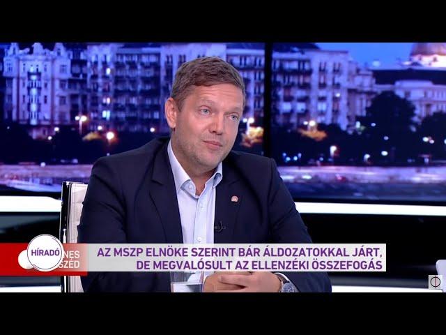 Az MSZP elnöke szerint bár áldozatokkal járt, de megvalósult az ellenzéki összefogás