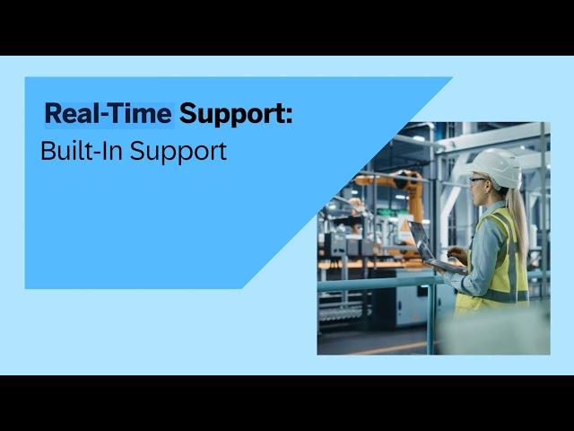 Real-Time Support: Built-In Support