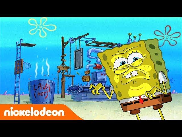 SpongeBob SquarePants | Squidward yang tak terkalahkan! | Nickelodeon Bahasa