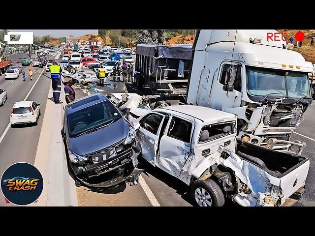 130 Shocking Moments Car Crashes of Idiots In Cars Got Instant Karma | Car Crashes Compilation 2025