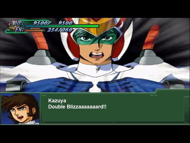 Super Robot Wars Alpha 3 - Daimos All Attacks (English Subs)