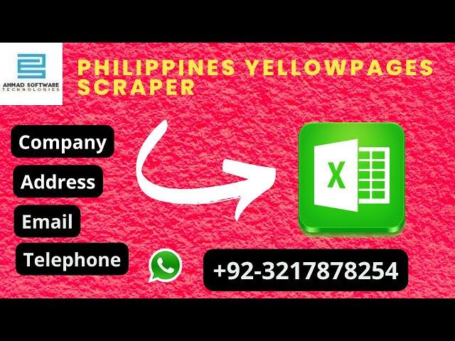 Philippines yellowpages scraper || Web scraping tool for philippines yellowpages