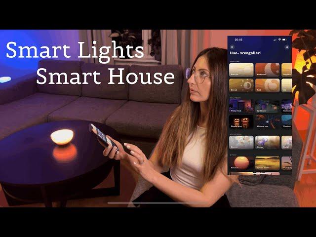 Philips Hue lights in our whole HOUSE //transformation with over 30 smart lights #PhilipsHue