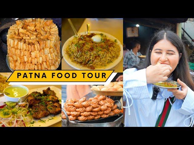 Best PATNA Food Tour (Part 2) | Chandrakala, Thekua, Biryani, Kachori & More | 4K