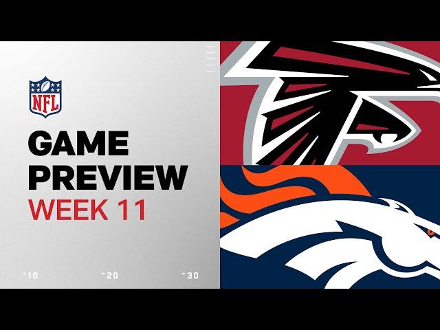 Atlanta Falcons vs. Denver Broncos | 2024 Week 11 Game Preview