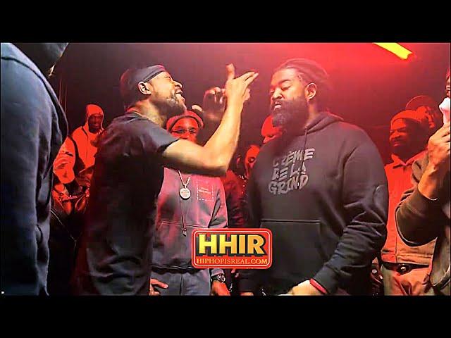 TAY ROC LOSES HIS MIND.. REMIXES HIS LEGENDARY BARS VS ILL WILL ON MACKK MYRON! ROOKS VS SOPHOMORES