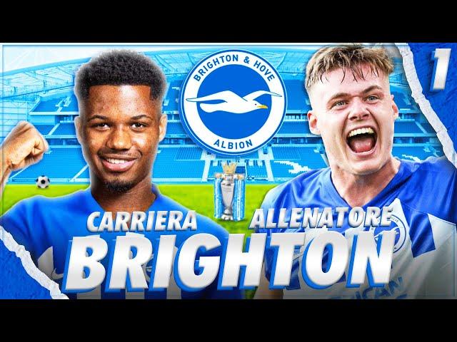 LA NUOVA CARRIERA ALLENATORE! SCRIVIAMO LA STORIA CON IL BRIGHTON! PRIMO ACQUISTO UFFICIALE! FC24 E1