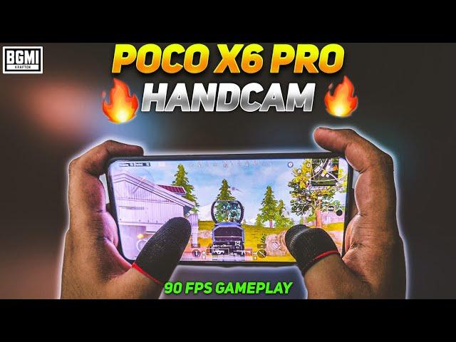 POCO X6 PRO BGMI HANDCAM  | Poco X6 Pro - 90fps Handcam Gameplay | BGMI - Pubg Mobile #pocox6pro