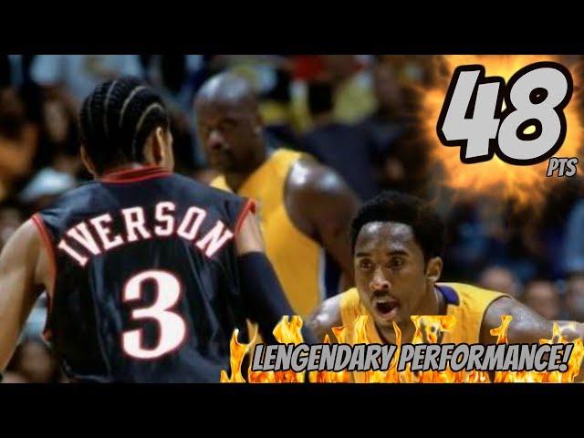 Allen Iverson 48 Full Game Highlights vs Lakers! (NBA Finals 2001) - LEGENDARY!